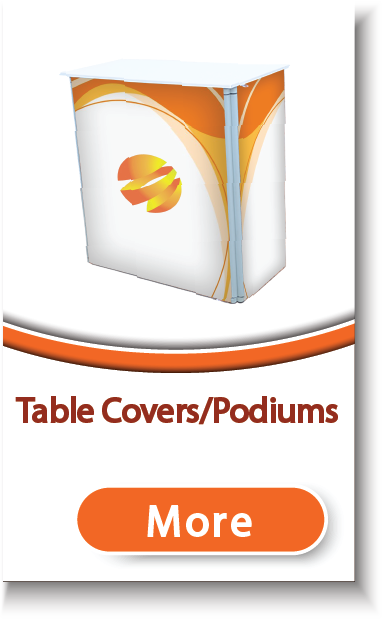 Table Covers, Podiums & Counters